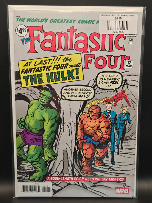 #12A Fantastic Four (1961 1st Series) Facsimile Edition
