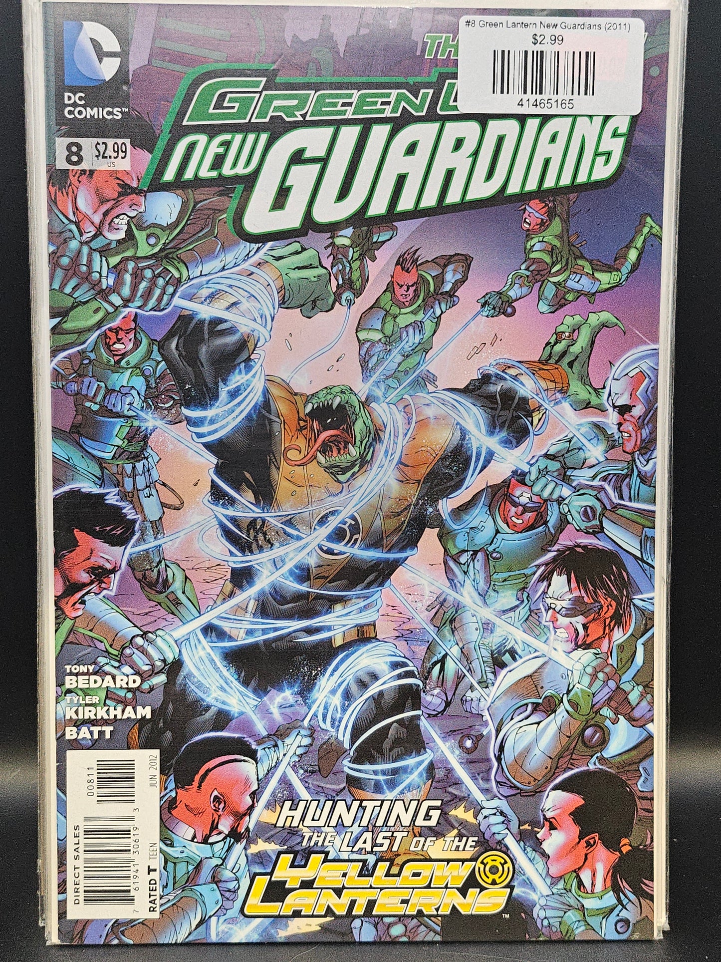 #8 Green Lantern New Guardians (2011)