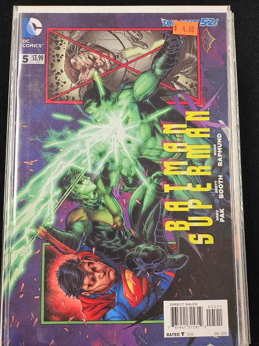 Batman/Superman – DC Comics – (2013–2016) – Volume 1 – #5 - Cover A