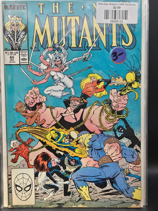 #65d New Mutants (1983 1st Series)