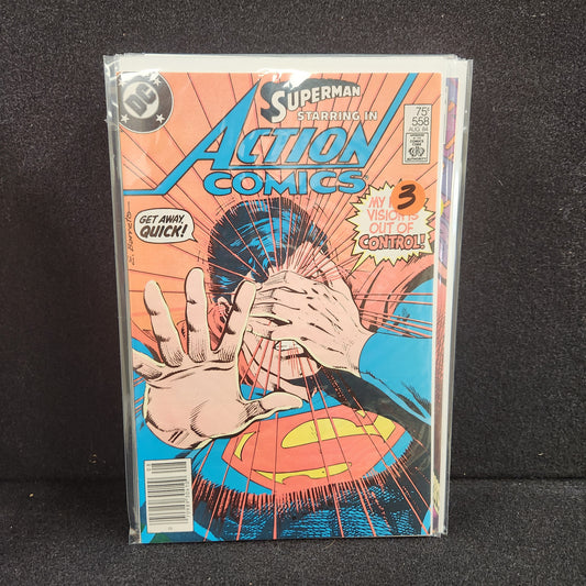 Action Comics #558 - Heat Vision Out of Control (DC 1984)