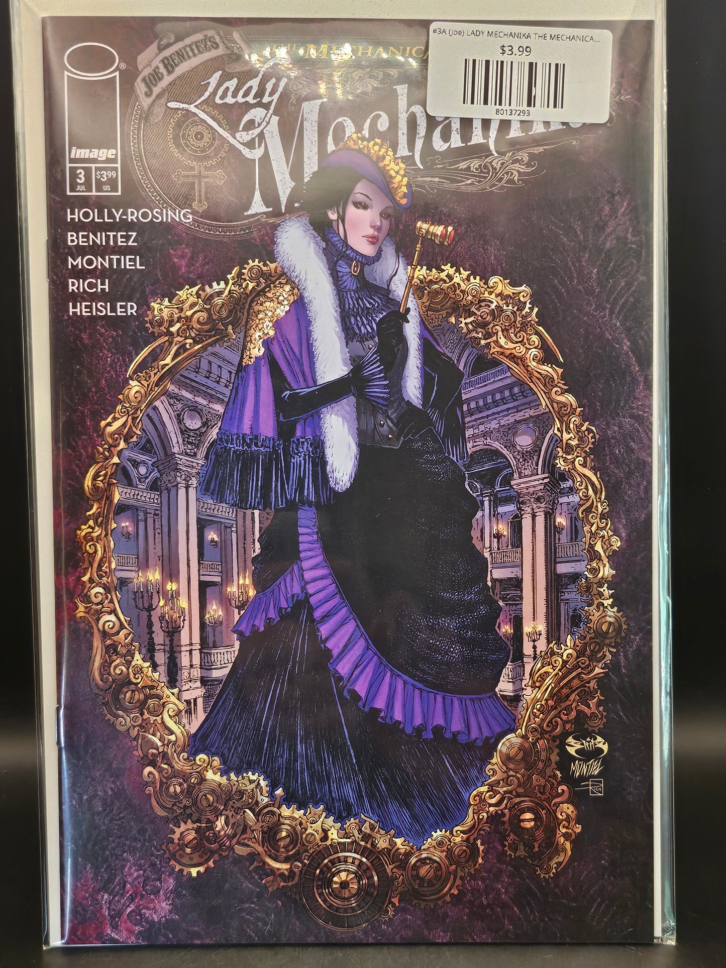 #3A (Joe) LADY MECHANIKA THE MECHANICAL MENAGERIE (OF 4 JOE BENITEZ & MARTIN MONTIEL)