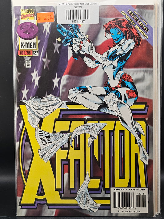 #127d X-Factor (1986 1st Series Marvel)