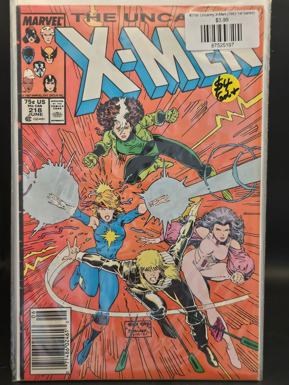 #218n Uncanny X-Men (1963 1st Series)