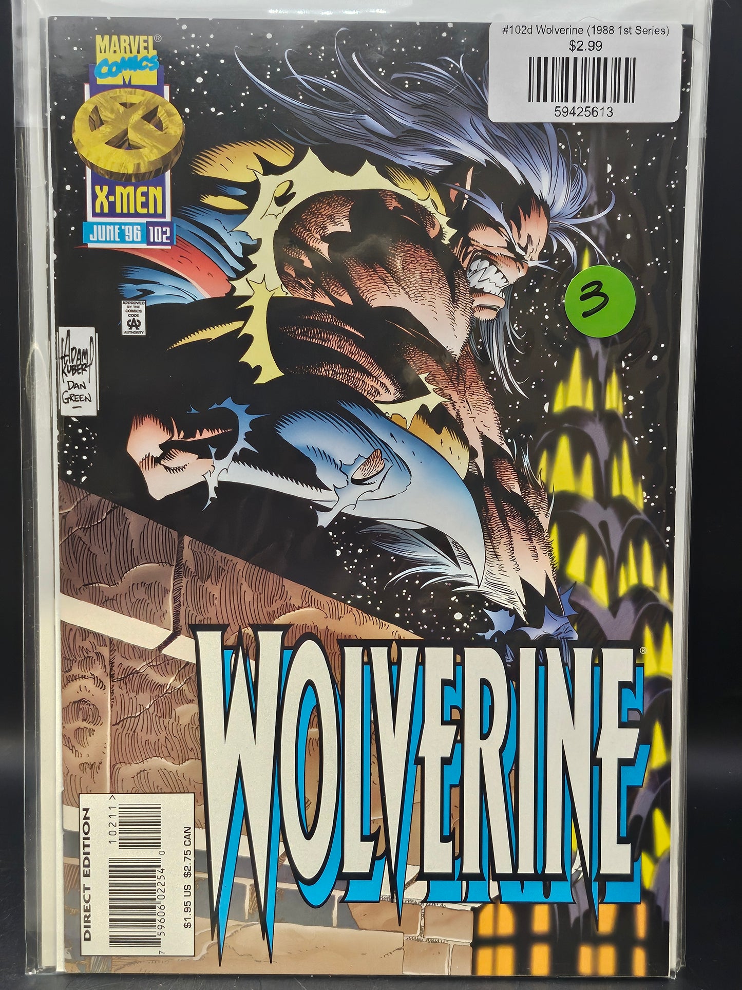 #102d Wolverine (1988 1st Series)