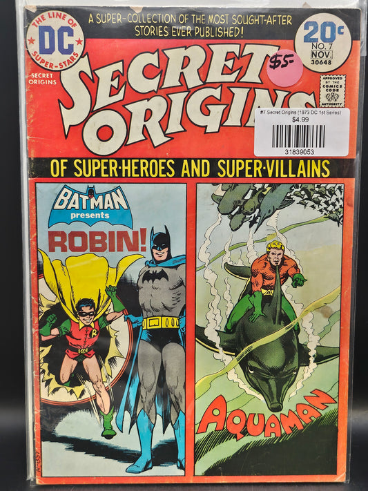 #7 Secret Origins (1973 DC 1st Series)