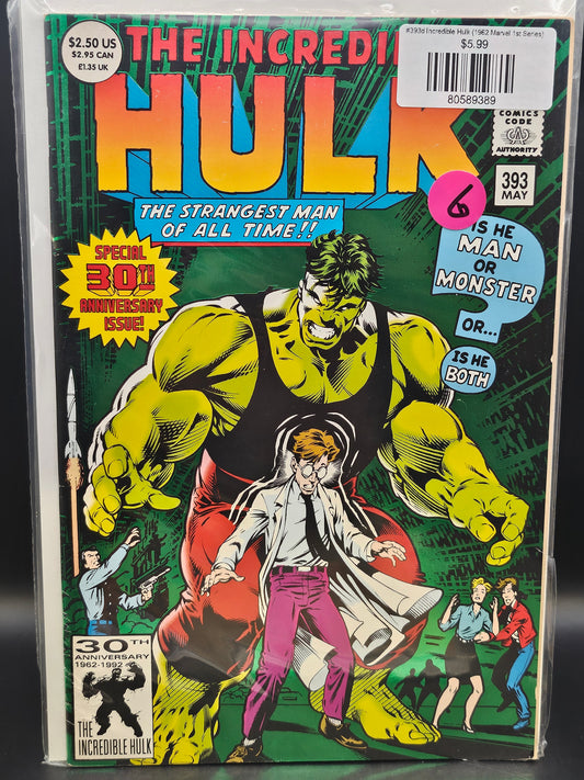 #393d Incredible Hulk (1962 Marvel 1st Series)
