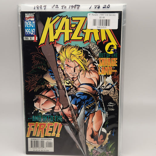#1 Ka-Zar (1997 3rd Series)