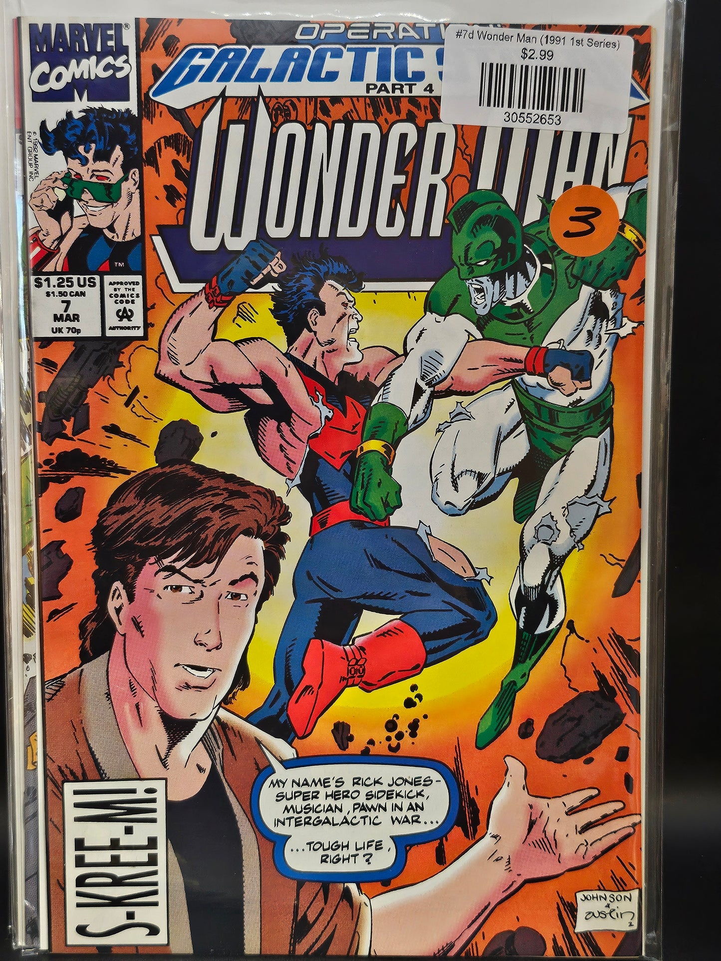 #7d Wonder Man (1991 1st Series)