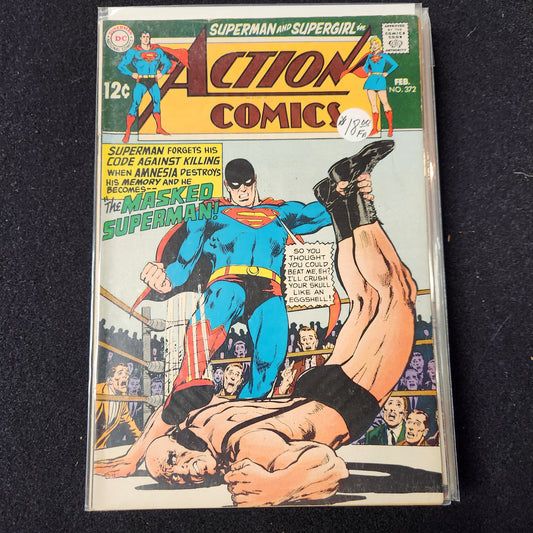 Action Comics #372 - The Masked Superman (DC 1969)
