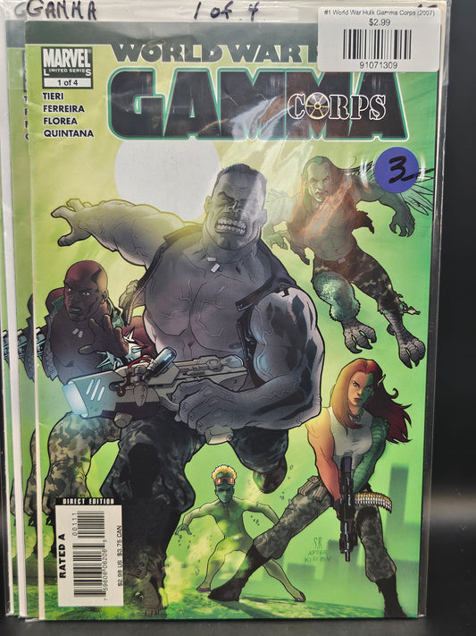 #1 World War Hulk Gamma Corps (2007)
