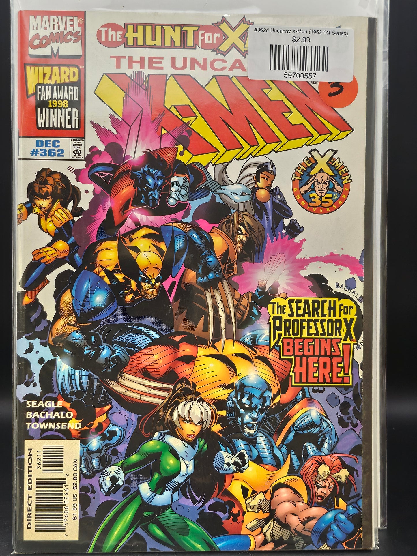 #362d Uncanny X-Men (1963 1st Series)