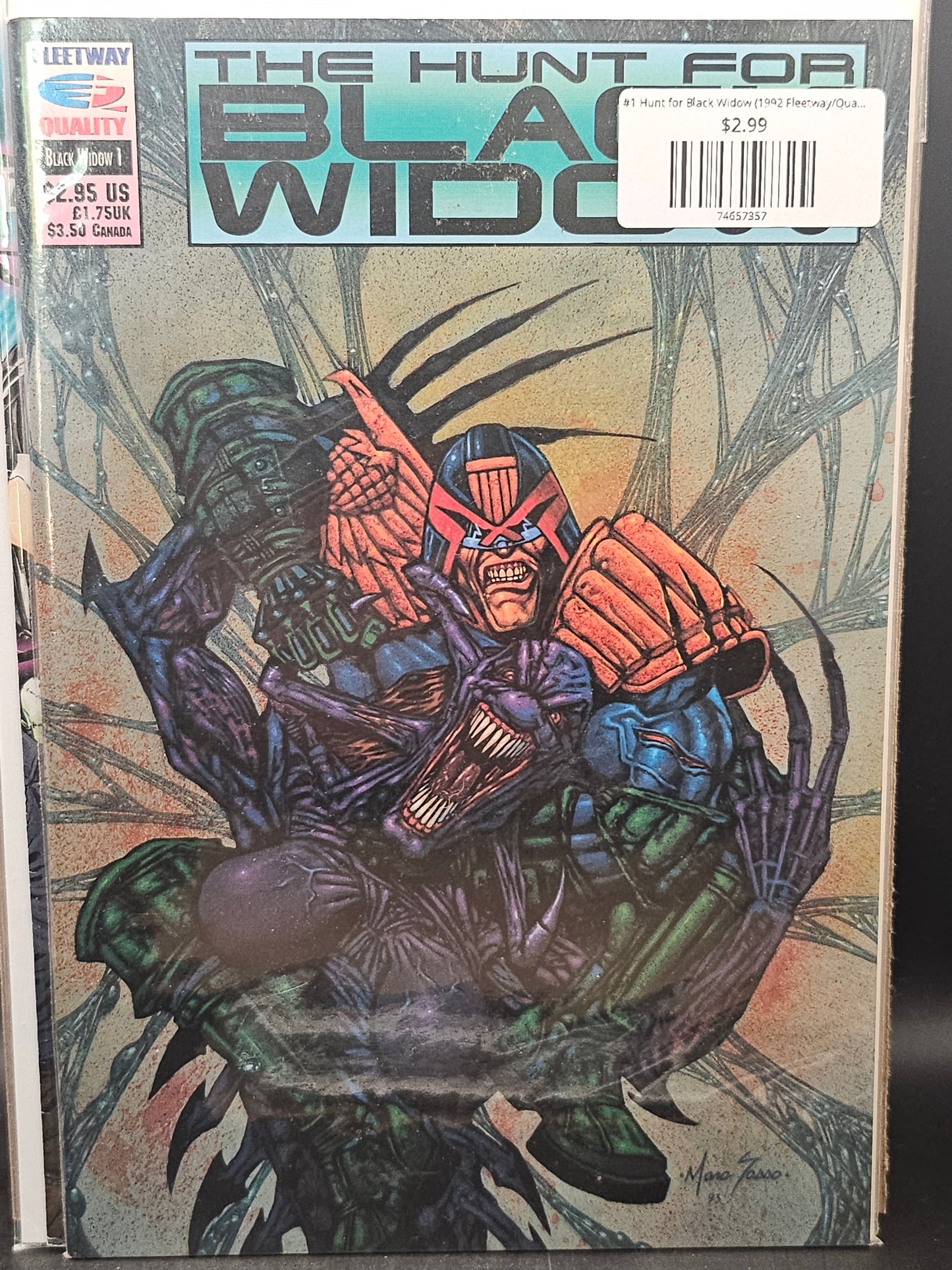 #1 Hunt for Black Widow (1992 Fleetway/Quality)