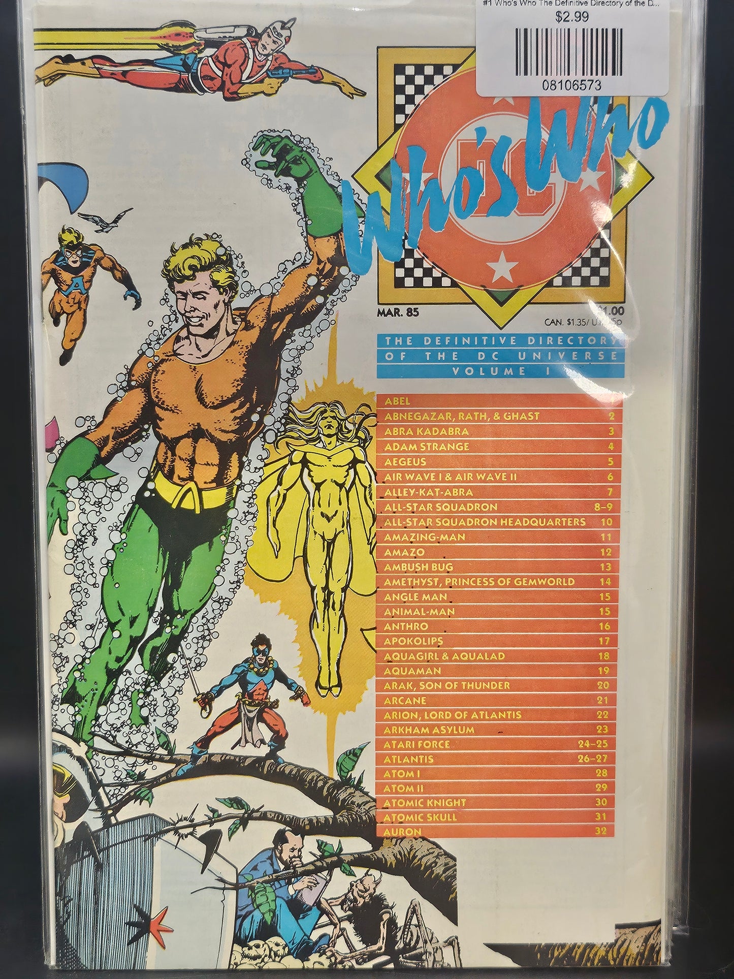 #1 Who's Who The Definitive Directory of the DC Universe (1985)