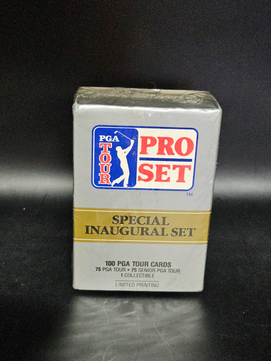 PGA Tour Special Inaugural Set  Pro Set  cards sealed  1990