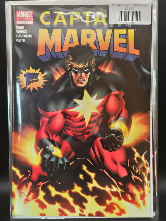 #1-5 Captain Marvel (2007 6th Series)