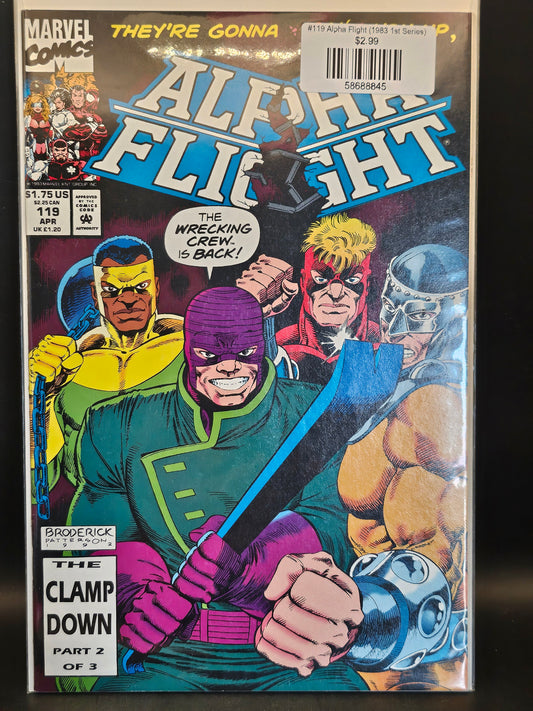 #119 Alpha Flight (1983 1st Series)
