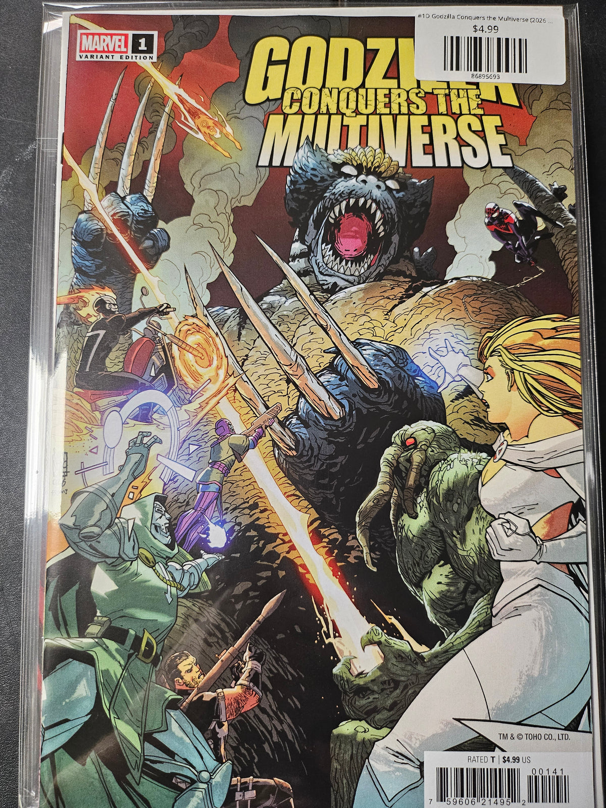 #1D Godzilla Conquers the Multiverse (2026 Marvel)