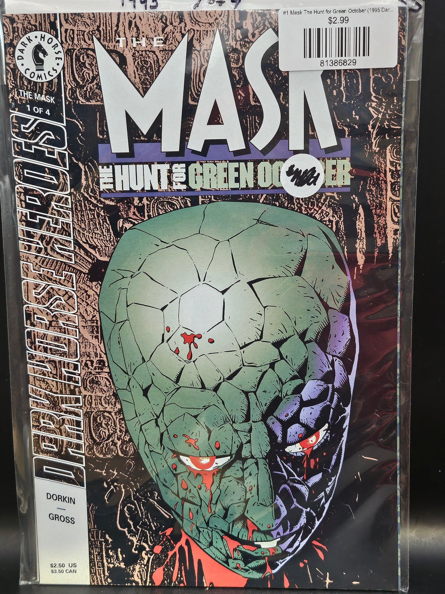 #1 Mask The Hunt for Green October (1995 Dark Horse)