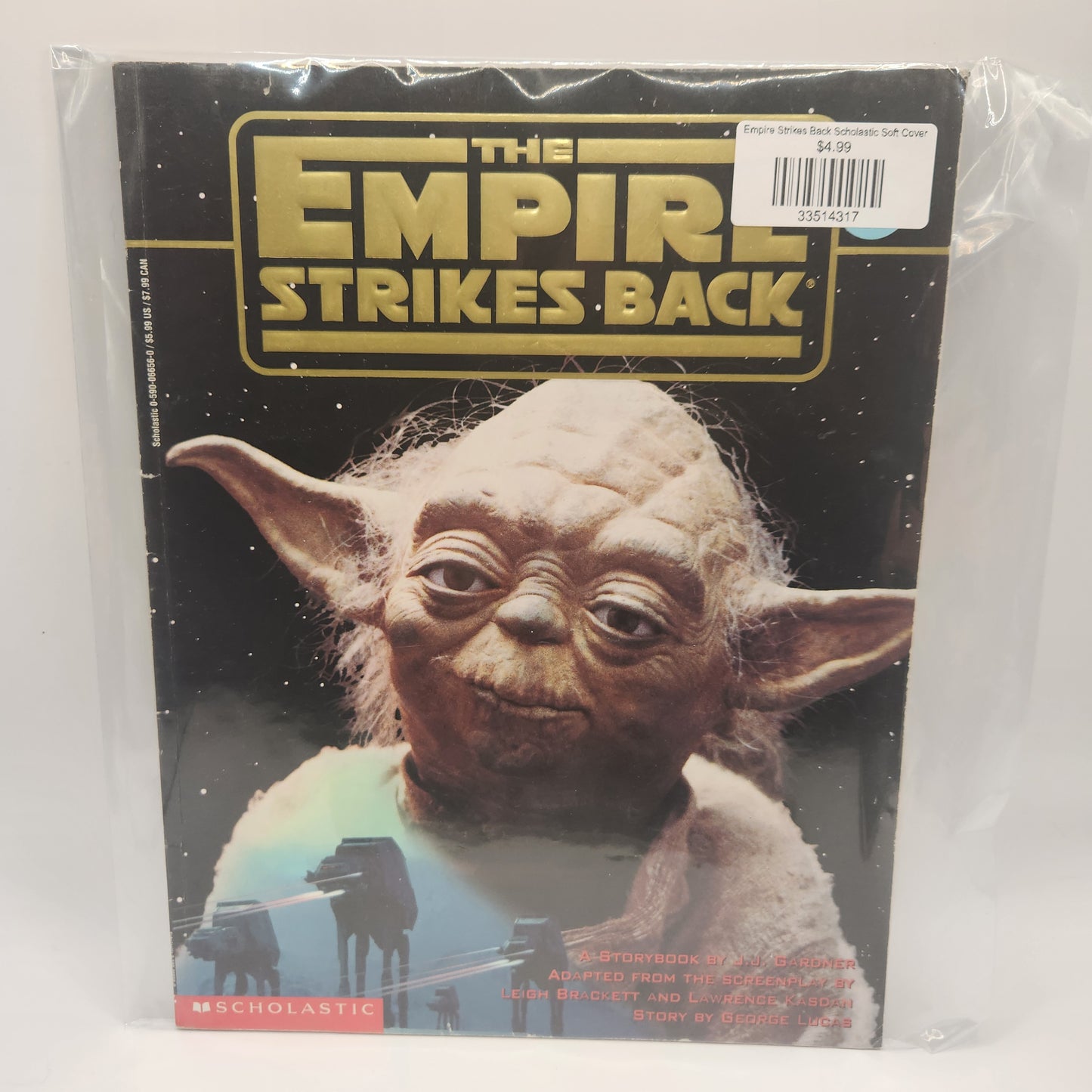 Empire Strikes Back Scholastic Soft Cover