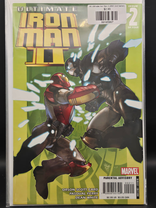 #2 Ultimate Iron Man II (2007 2nd Series)