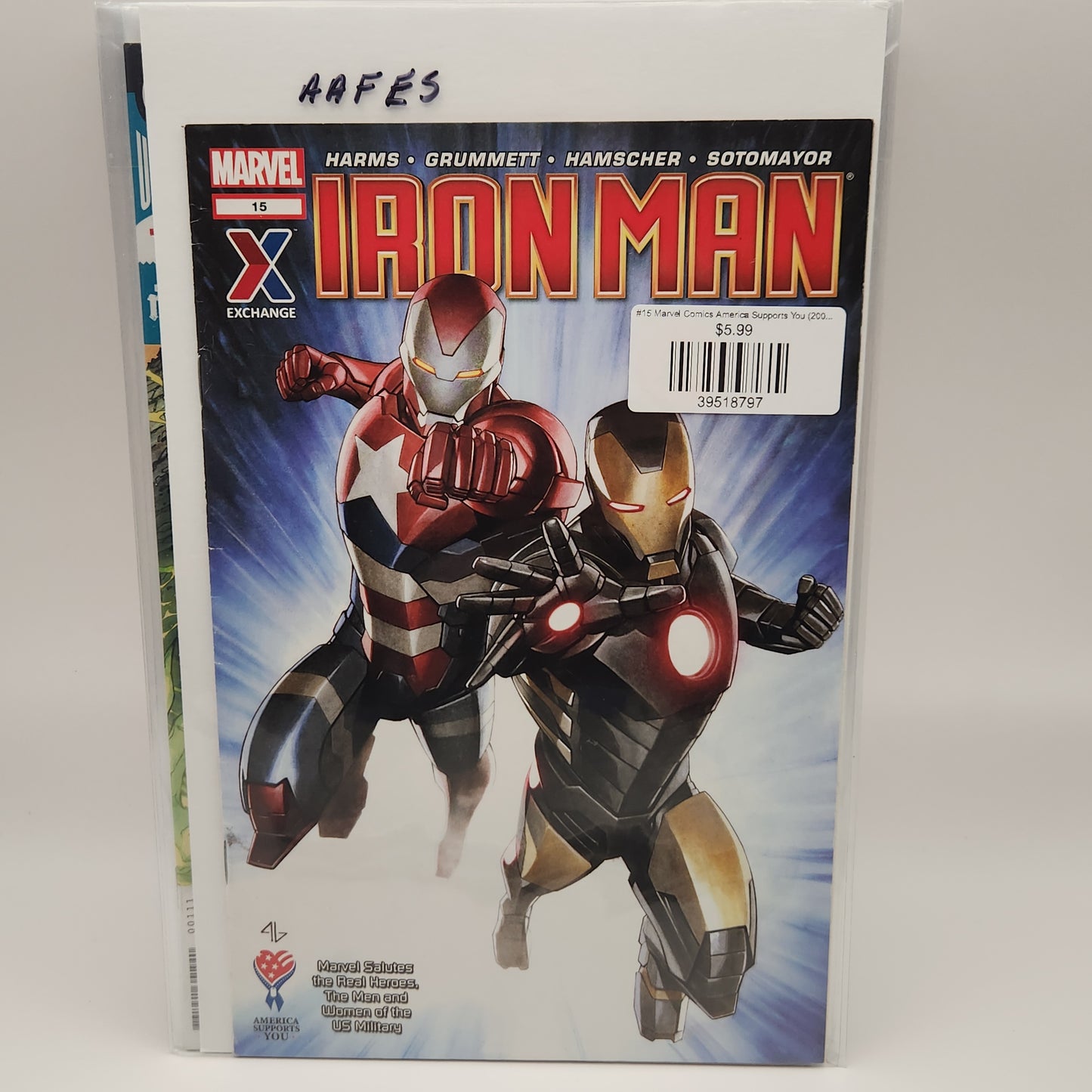 #15 Marvel Comics America Supports You (2005 AAFES Exchange Giveaway)