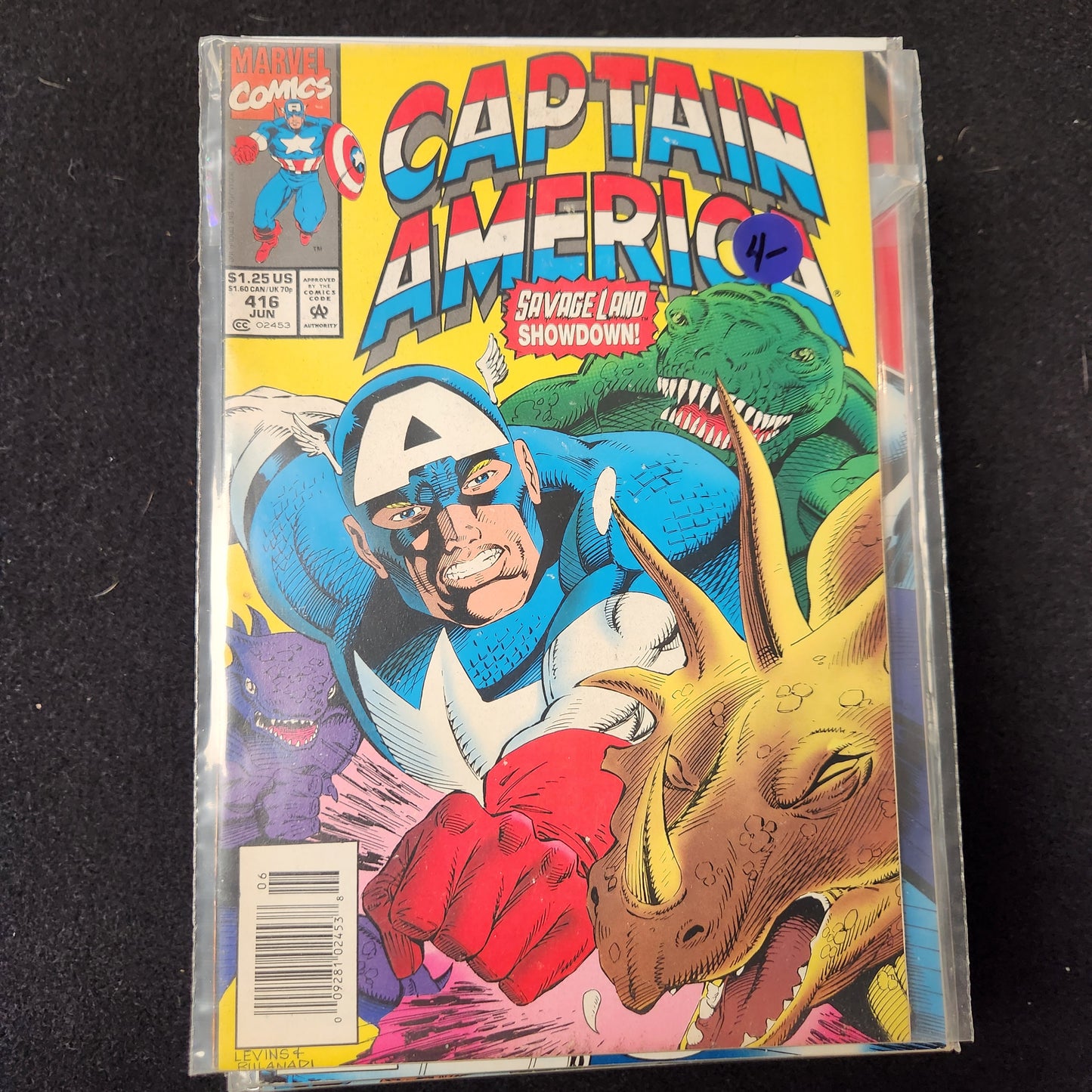 Captain America – Marvel – 1968–1996 – Volume 1 – Ongoing Series – #416