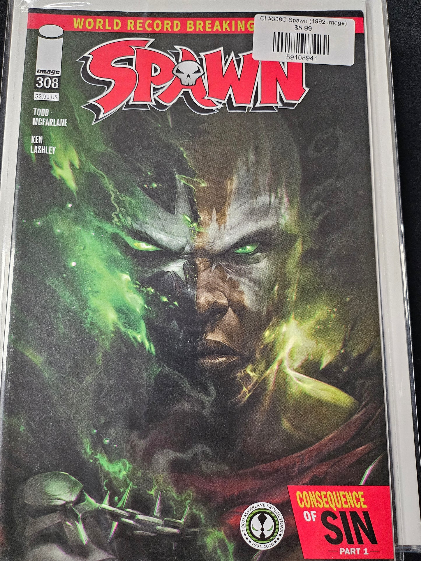 CI #308C Spawn (1992 Image)
