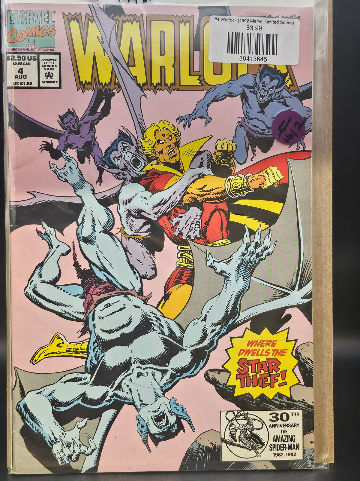 #4 Warlock (1992 Marvel Limited Series)