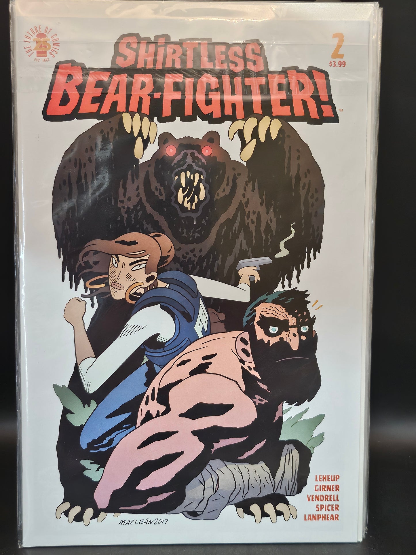 #1-5 Shirtless Bear-Fighter (2017 Image)