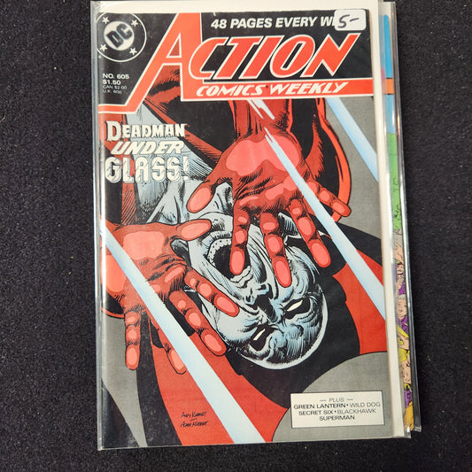 Action Comics #605 - Featuring Green Lantern (DC 1988)