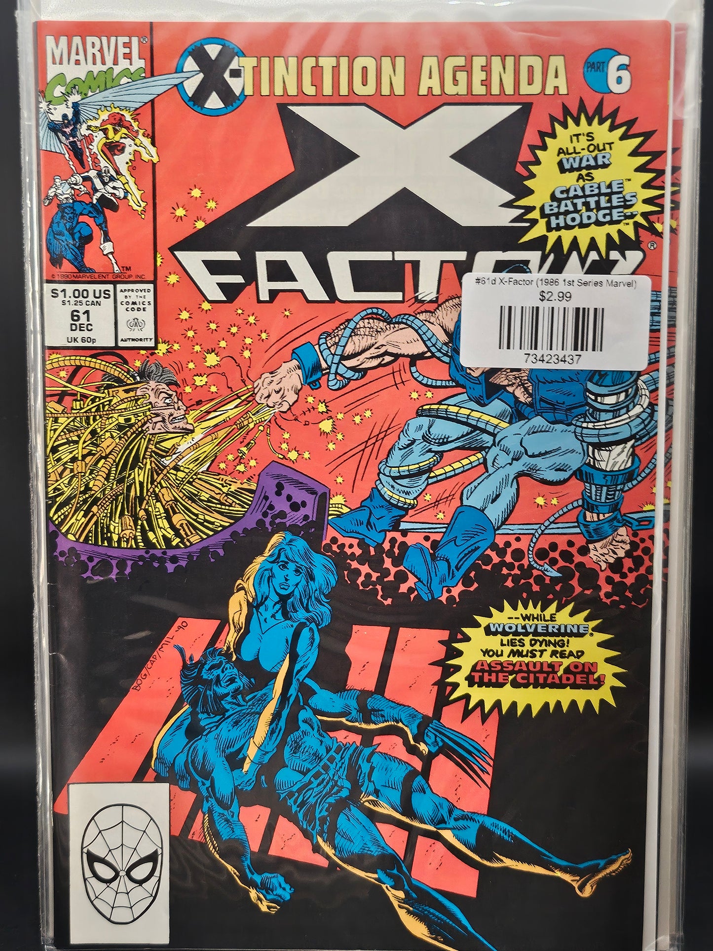 #61d X-Factor (1986 1st Series Marvel)