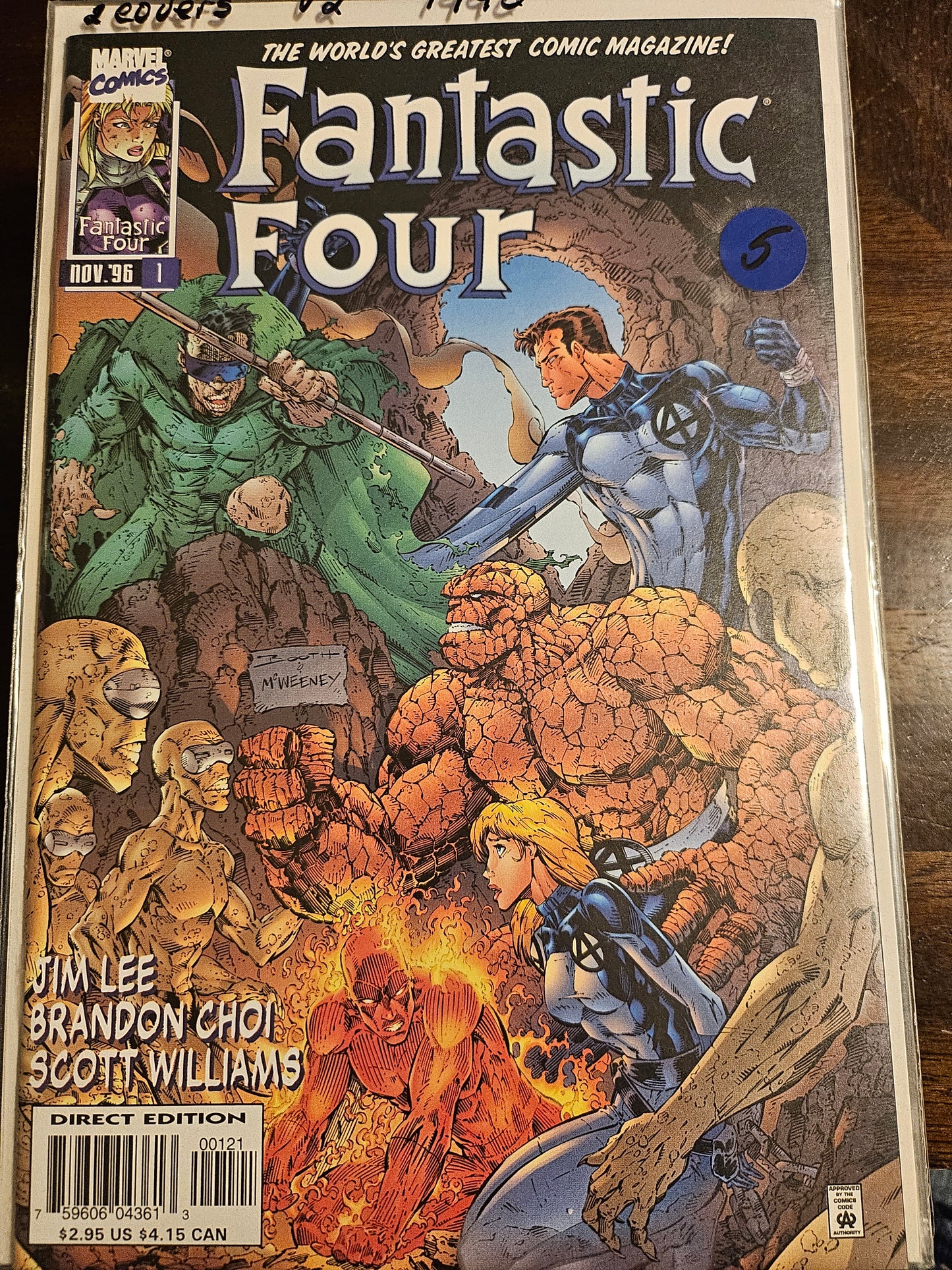 101.1 Fantastic Four – #1 – v2 (1996–1997)