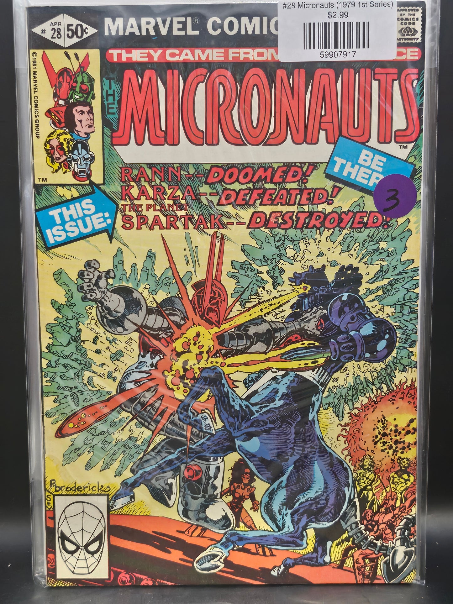 #28 Micronauts (1979 1st Series)