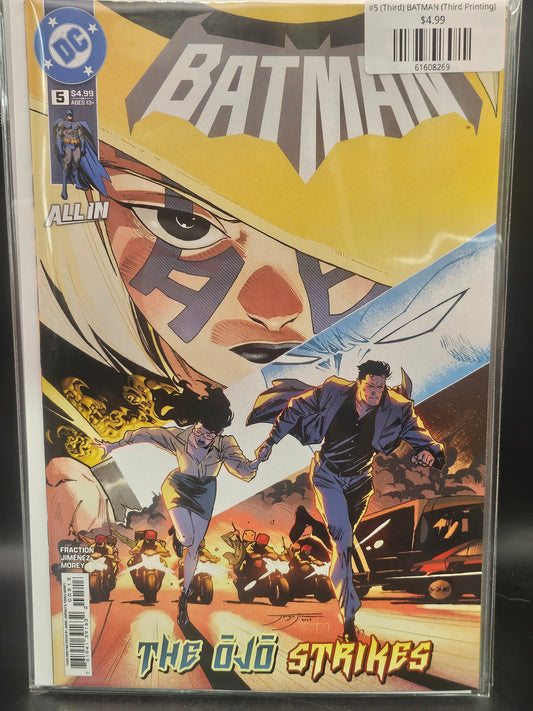#5 (Third) BATMAN (Third Printing)