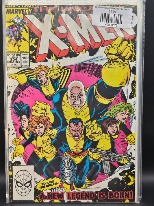 #254d Uncanny X-Men (1963 1st Series)