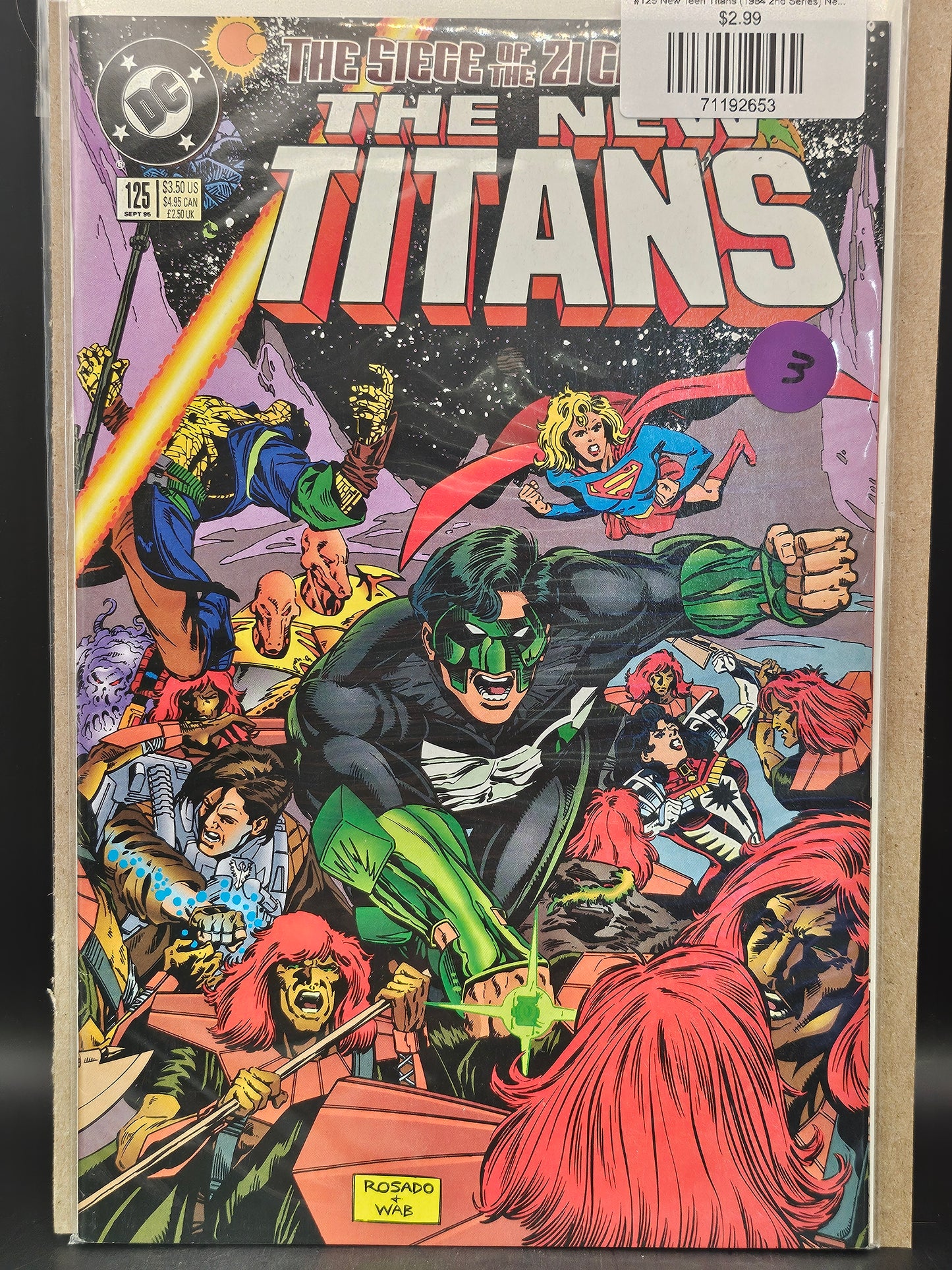 #125 New Teen Titans (1984 2nd Series) New Titans
