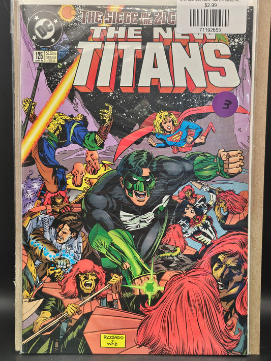 #125 New Teen Titans (1984 2nd Series) New Titans