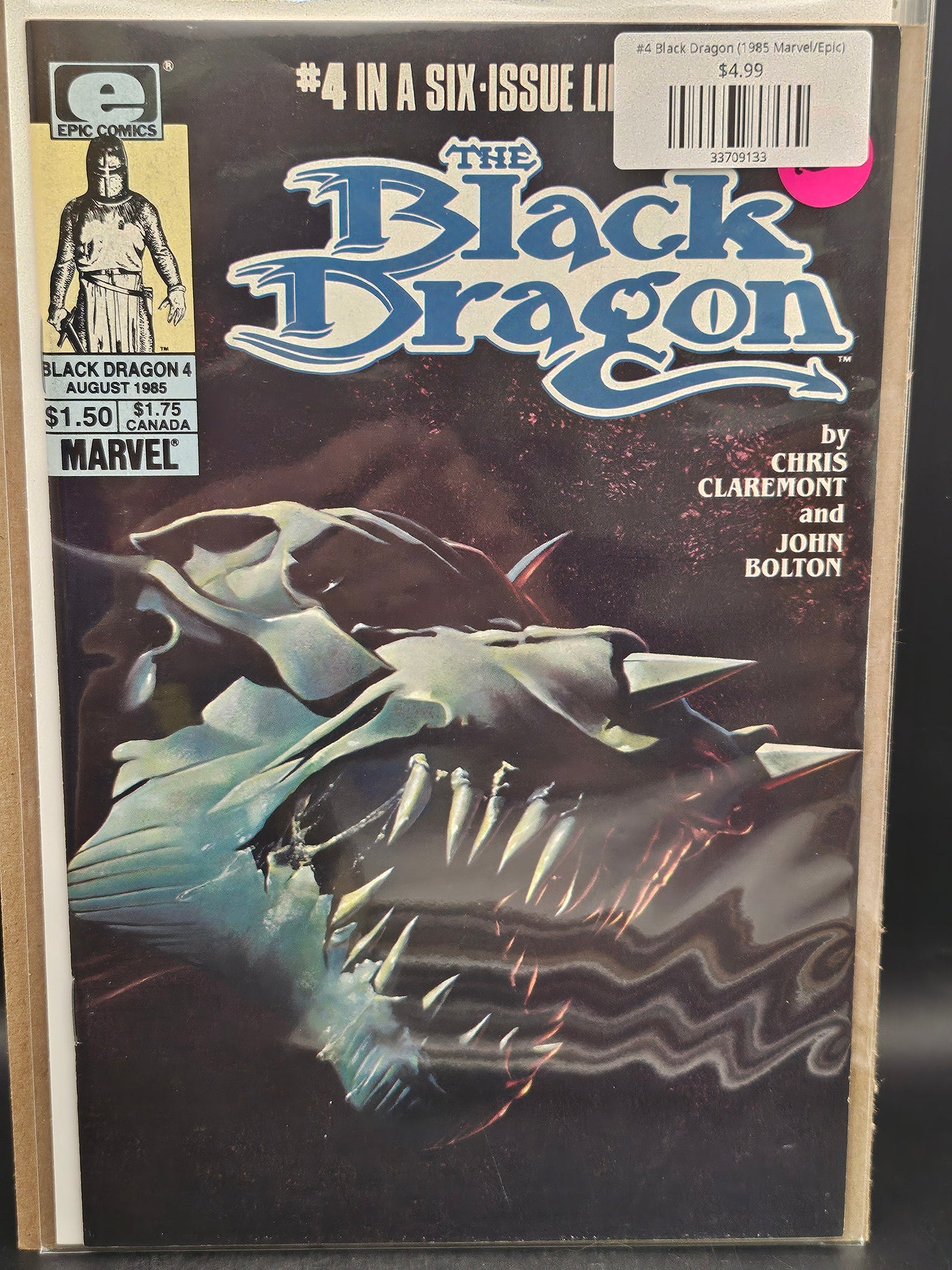 #4 Black Dragon (1985 Marvel/Epic)