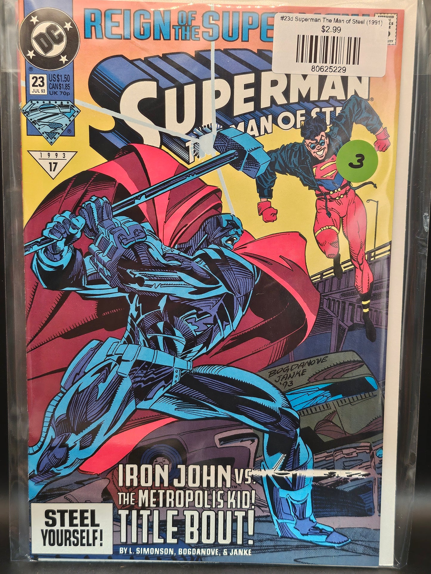 #23d Superman The Man of Steel (1991)