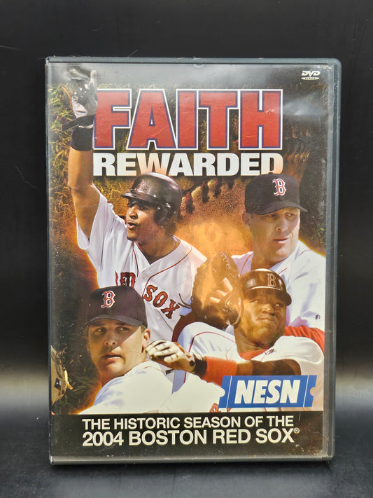 dvd Faith Rewarded historic 2004 season Boston Red Sox