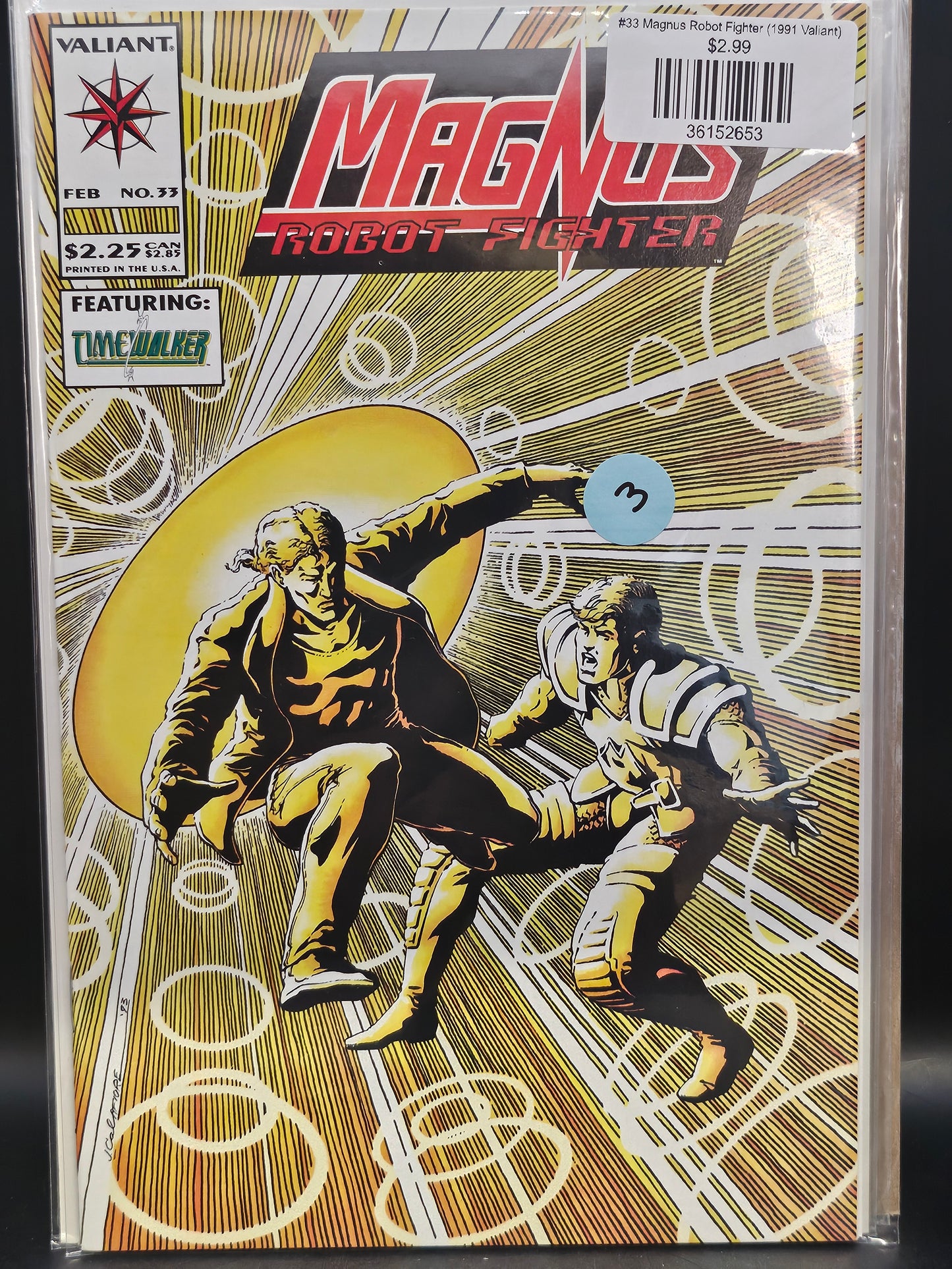 #33 Magnus Robot Fighter (1991 Valiant)