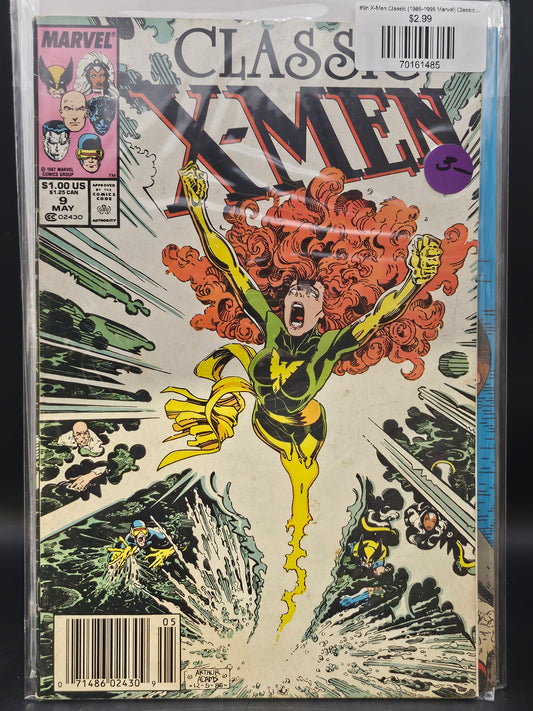 #9n X-Men Classic (1986-1995 Marvel) Classic X-Men