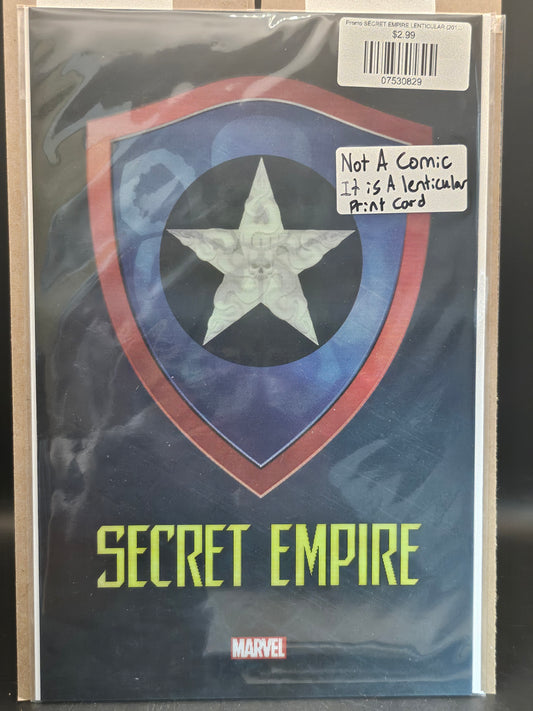 Promo SECRET EMPIRE LENTICULAR (2017-06) MARVEL Promo Card