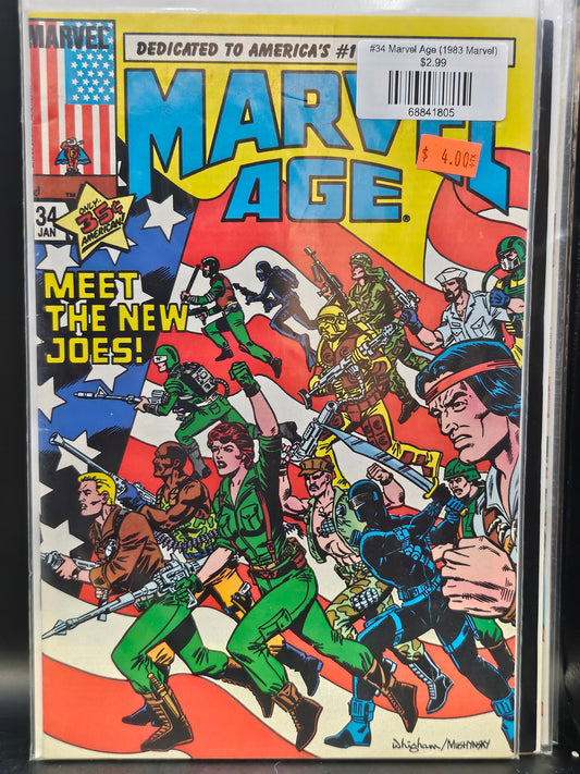 #34 Marvel Age (1983 Marvel)
