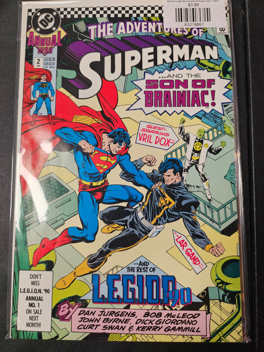 #2d Annuals Adventures of Superman (1987)