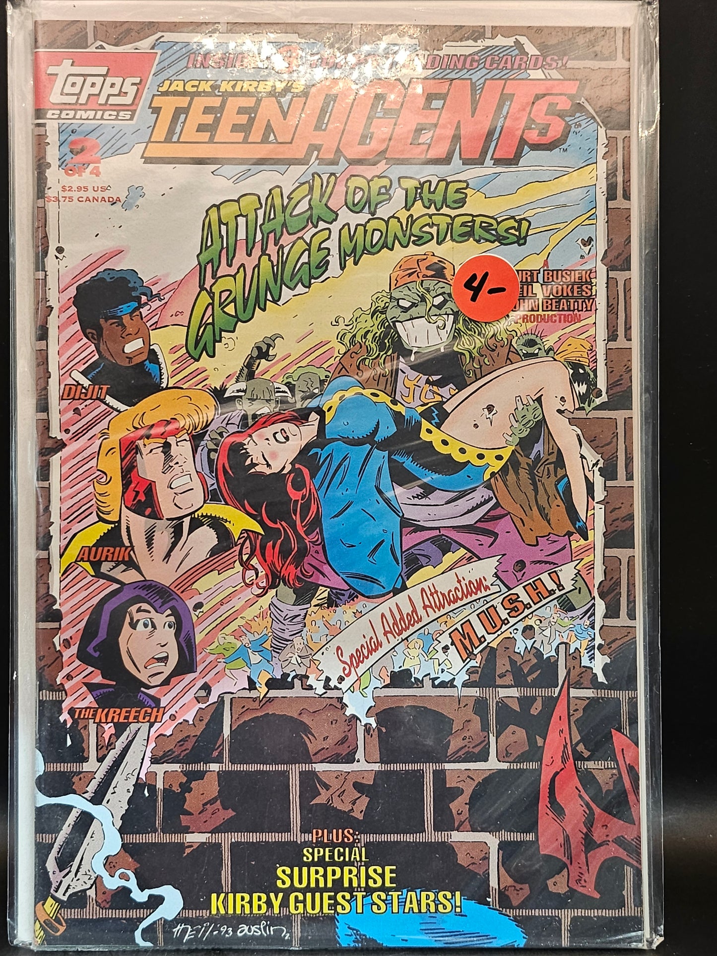 #1-4 Jack Kirby's Teenagents (1993)