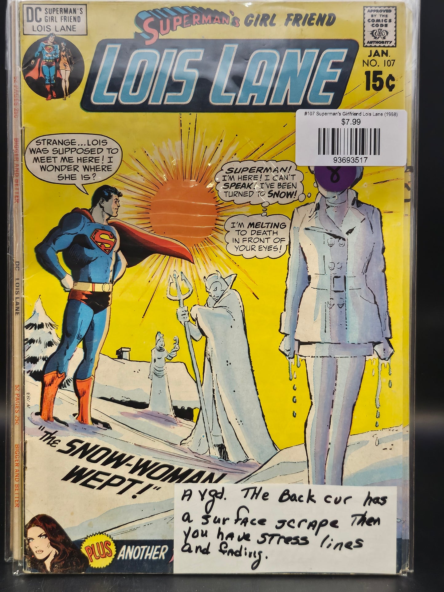#107 Superman's Girlfriend Lois Lane (1958)