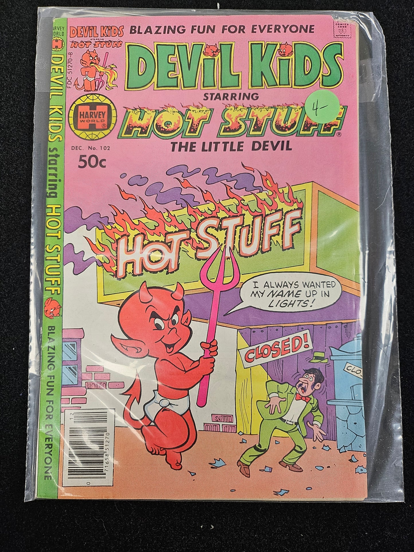 107.106 – Devil Kids Starring Hot Stuff - #102 -1962-81