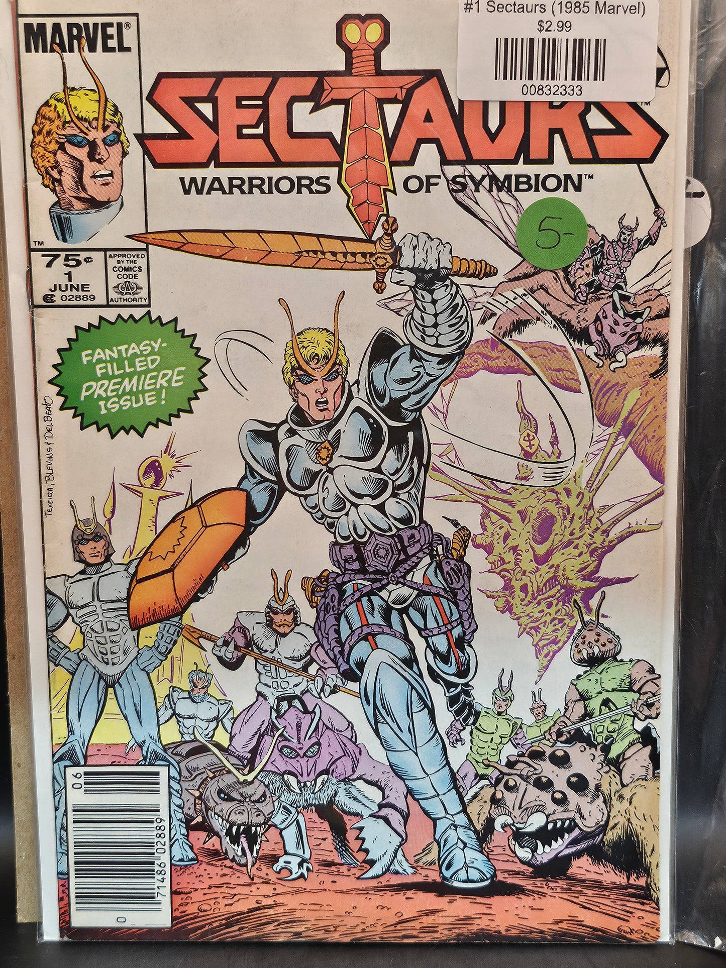 #1 Sectaurs (1985 Marvel)
